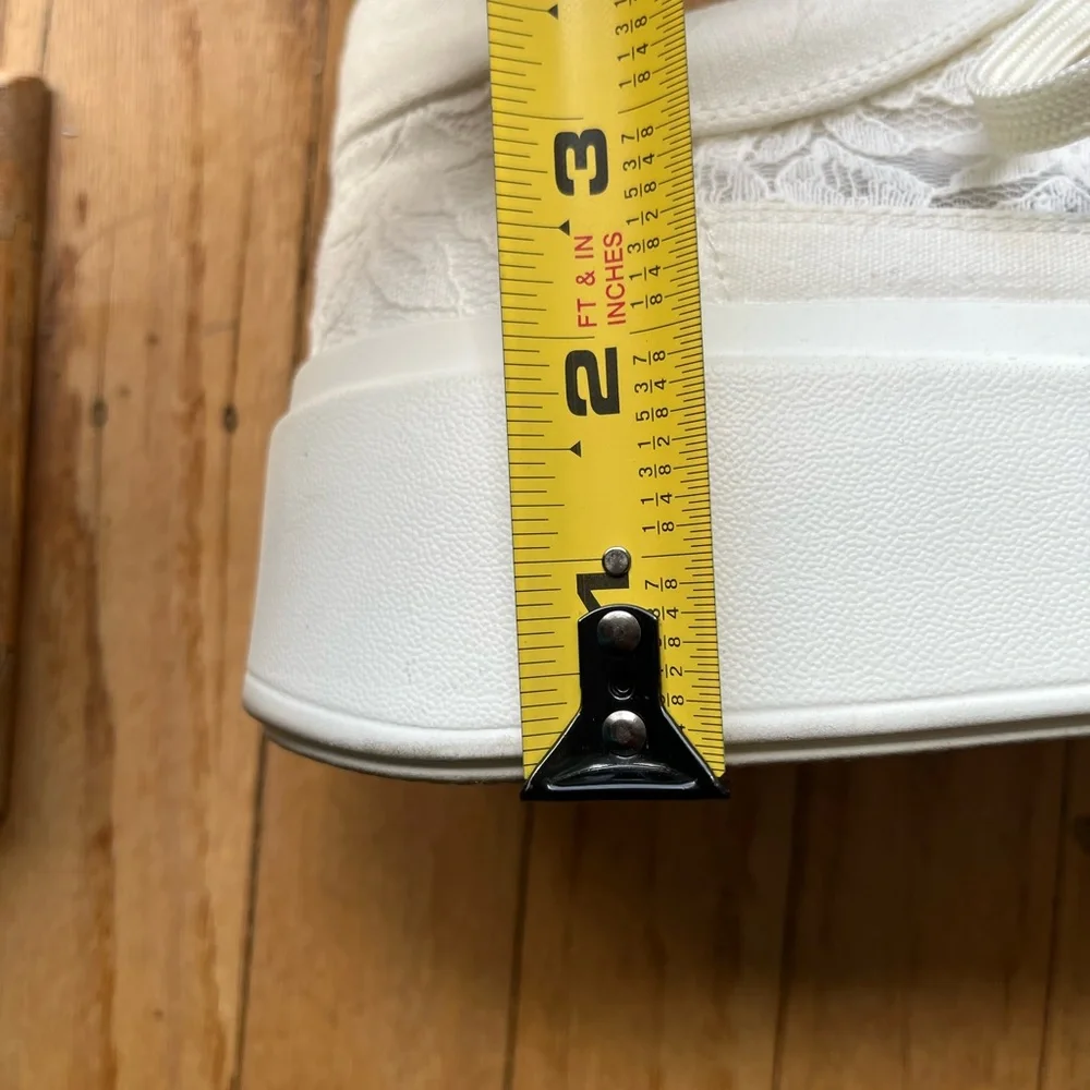 Anna Field White Platform Sneakers